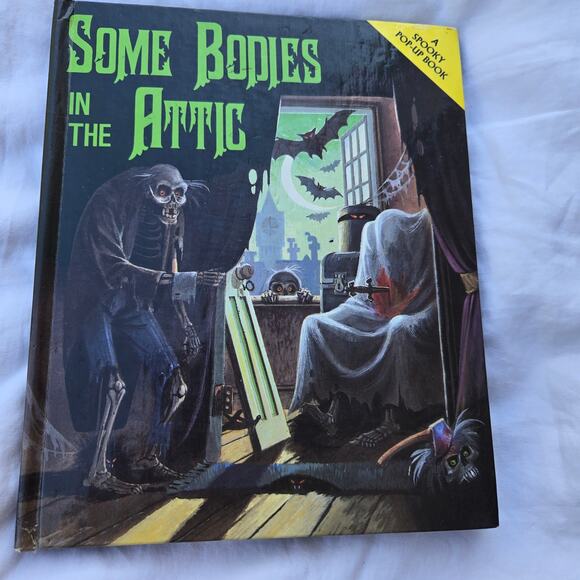 Some Bodies in the Attic Keith Mosely Scary Pop-Up Book *read* - Picture 1 of 8